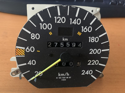 Mercedes benz w124 tachometer - mercedes,