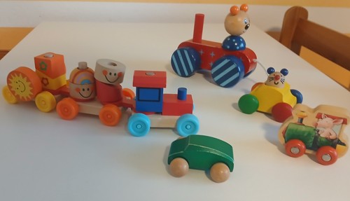 Holz auto eisenbahn - holz,