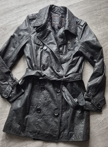 Echt ledermantel biker style - echt,