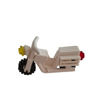 1 x LEGO® System,City Motorrad weiss wie auf dem Foto.WN06