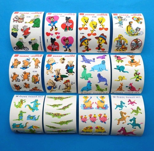 Stickerset 12x stickeralbum - 12x,