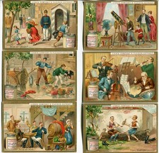 Liebig-Sammelbilder Serie Nr. 262, Vexierbilder VIII