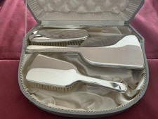 WMF Frisierset, Versilbert, 4 Teile, In Schatulle, wie unbenutzt