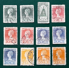 Niederlanden 1923, Gedenken an das 25-jährige Regierungsjubiläum