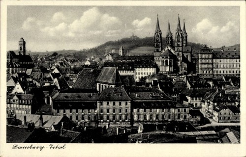 Bamberg der regnitz - ak,