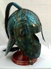 Mittelalter Ritter Normannen Wikinger Helm Stahlhelm Krieger Husaren Helm