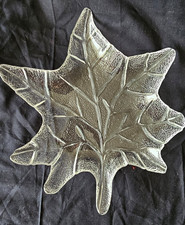 Leonardo Glasteller / Dekoschale  - Ahornblatt - 17 x 15 cm     (#GK21)