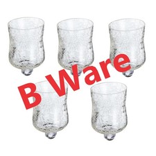 2. Wahl 10Stück Glasaufsatz für Kerzenständer Crackle Design mit Defekten B Ware