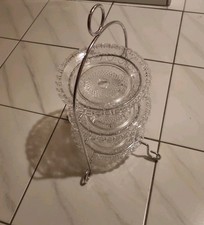 Etagere mit 3 Etagen,glas