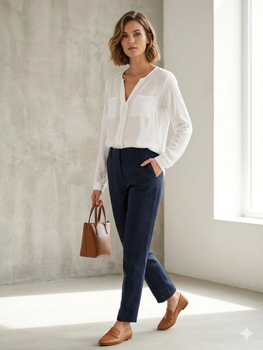 Leichte viskose bluse - leichte, viskose‑bluse