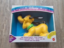 Mattel disney pull along pluto - disney, pull-along