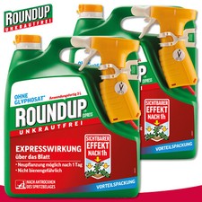 Roundup Unkrautfrei 2 x 3 l