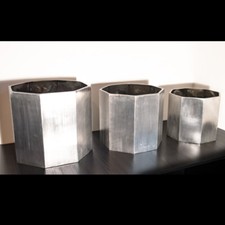 Blumentopf V2A Edelstahl -