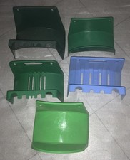 2 Schlauchhalter Kunststoff Gartenschlauch Wandhalterung Schlauchaufhänger Farbe