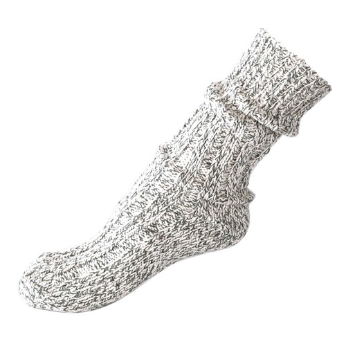 Norweger socken grau meliert - socken,