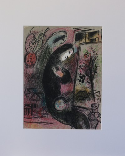 Chagall lithographie original - lithographie,