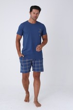 Herren Schlafanzug Pyjama-Set