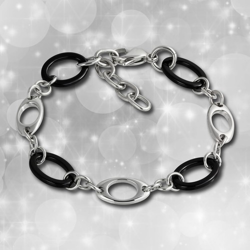 Damen armband kegel edelstahl - damen,