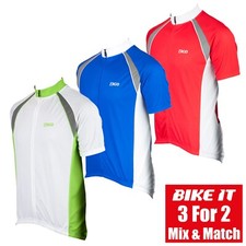 HERREN RADTRIKOT rot blau