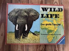 Wild Life Das große Tierspiel von Ravensburger 1976 Brettspiel Vintage (377)