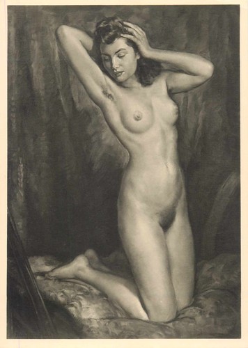 Knierender akt wilhelm - -,