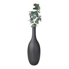 Designvase keramik anthrazit - designvase,