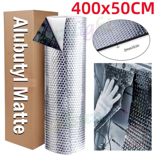 Alubutyl 50x400cm dämmmatte - alubutyl,
