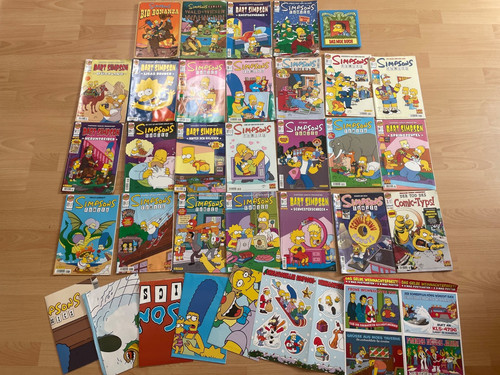 Simpsons comic und bücher - und,