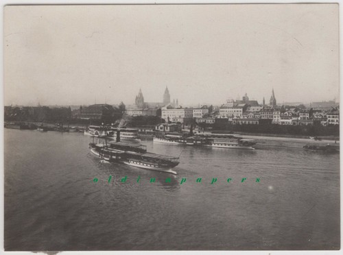 Mainz rhein dampfschiffe - am,