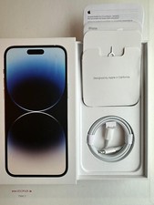 Original Apple iPhone 14 Pro Silber  Verpackung 256 GB Leerbox Karton