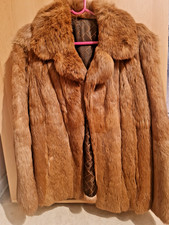 Damen mantel echte Fux Pelz gr