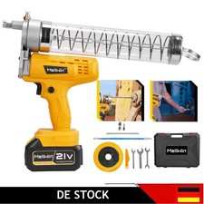 21V Akku Fettpresse Elektrische Grease Gun Fett mit Zubehör Koffer für Makita DE