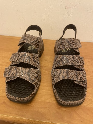 Rieker damen sandalen leder - sandalen,