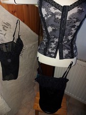 Wolff/ Triumph/ TCM  Top/ Hemdchen   Gr 36/ 38    schwarz   neuwertig