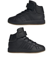  Schuhe Sneaker Jungen Kinder Unisex Adidas Grand Court Mid K Schwarz 