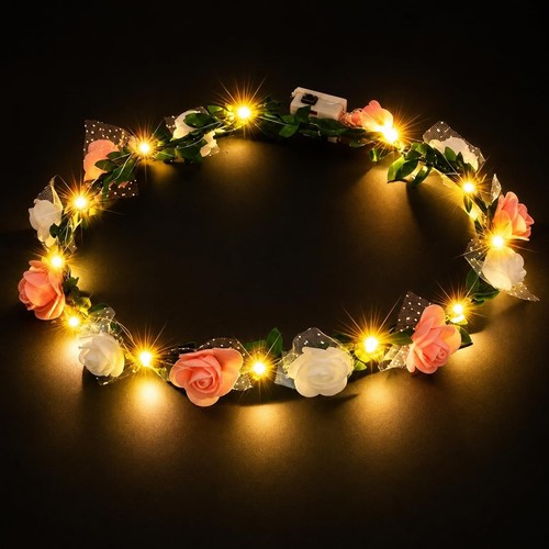 Led haarreif kunststoff 55cm - haarreif,