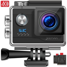 Action Cam UHD 4K 20MP Unterwasserkamera WiFi Wasserdichte Kamera Helmkamera DE