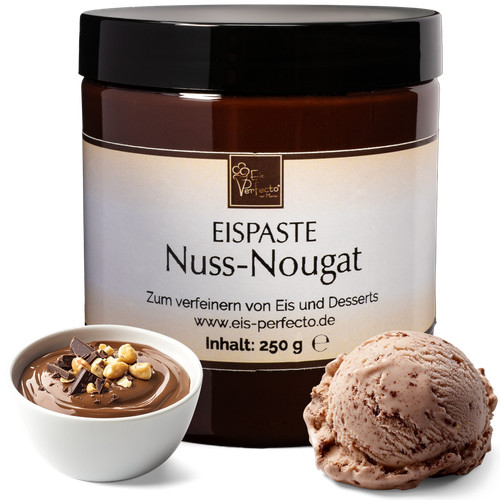 Nuss nougat eispaste - nuss-nougat,