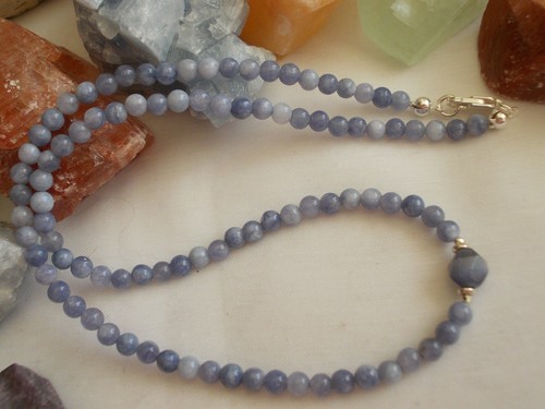 Aquamarin mit cateye perle - mit, cateye-perle