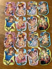 Oblaten Glanzbilder Kinder