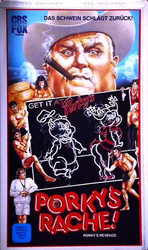 Porky rache - rache, /