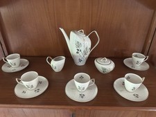 Vintage Kaffee-Mokkaservice von Schirnding, aus den 50er