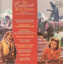 Geoff Love and His Orchestra Big Concerto Movie Themes LP vinyl UK Mfp 1972