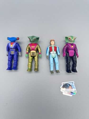 Dino riders 4xfiguren - riders,