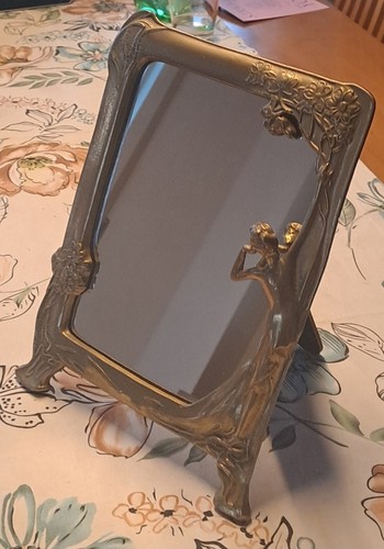 Tischspiegel jugendstil art - tischspiegel, (art