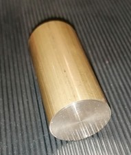 Messing MS58 Rundstab Reststück Ø ca. 33 mm Länge ca. 61 mm 