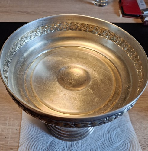 Jugendstil fusschale messing - jugendstil,