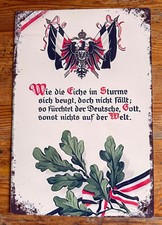 Retro Blechschild DEUTSCHES