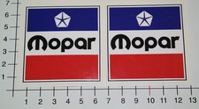 MOPAR 2 Stück Aufkleber