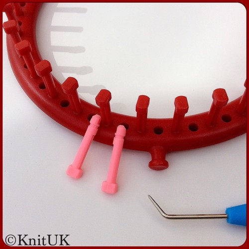 Knituk runder roter - runder,